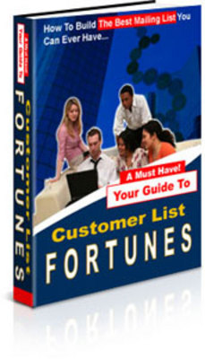 Product picture Customer List Fortunes - Make money online