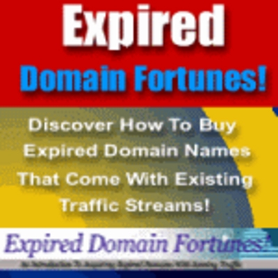 Product picture Expired Domain Forturnes - Make Money From Your Website